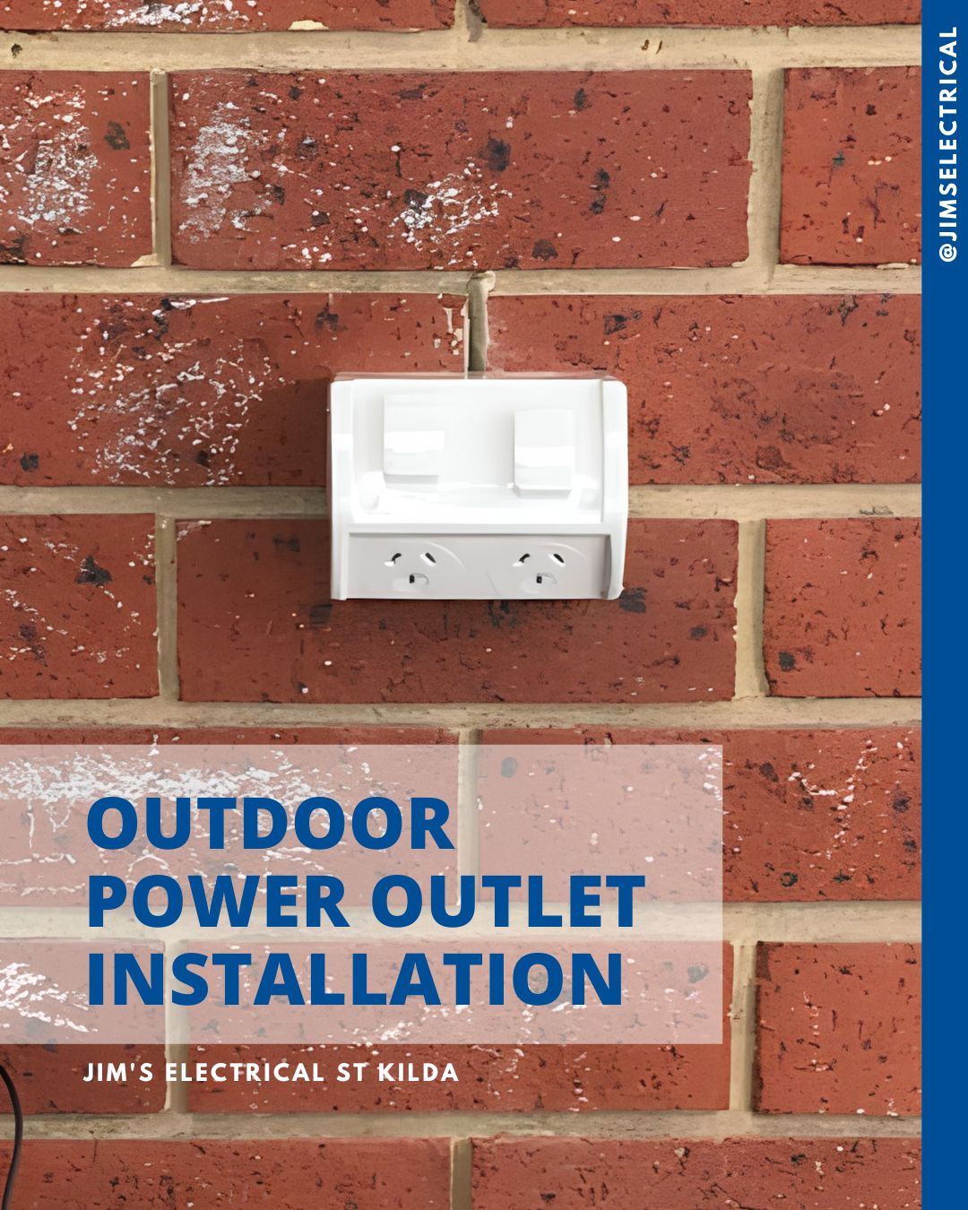 Outdoor Power Outlet Installation